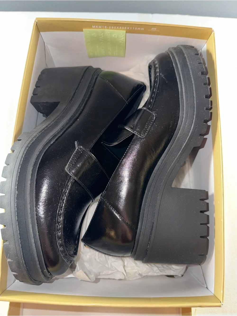Michael Kors polished black